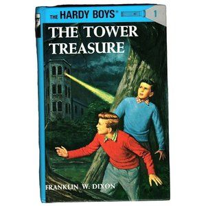 The Hardy Boys 01: The Tower Treasure Frank Dixon 1993 Vintage Hardcover